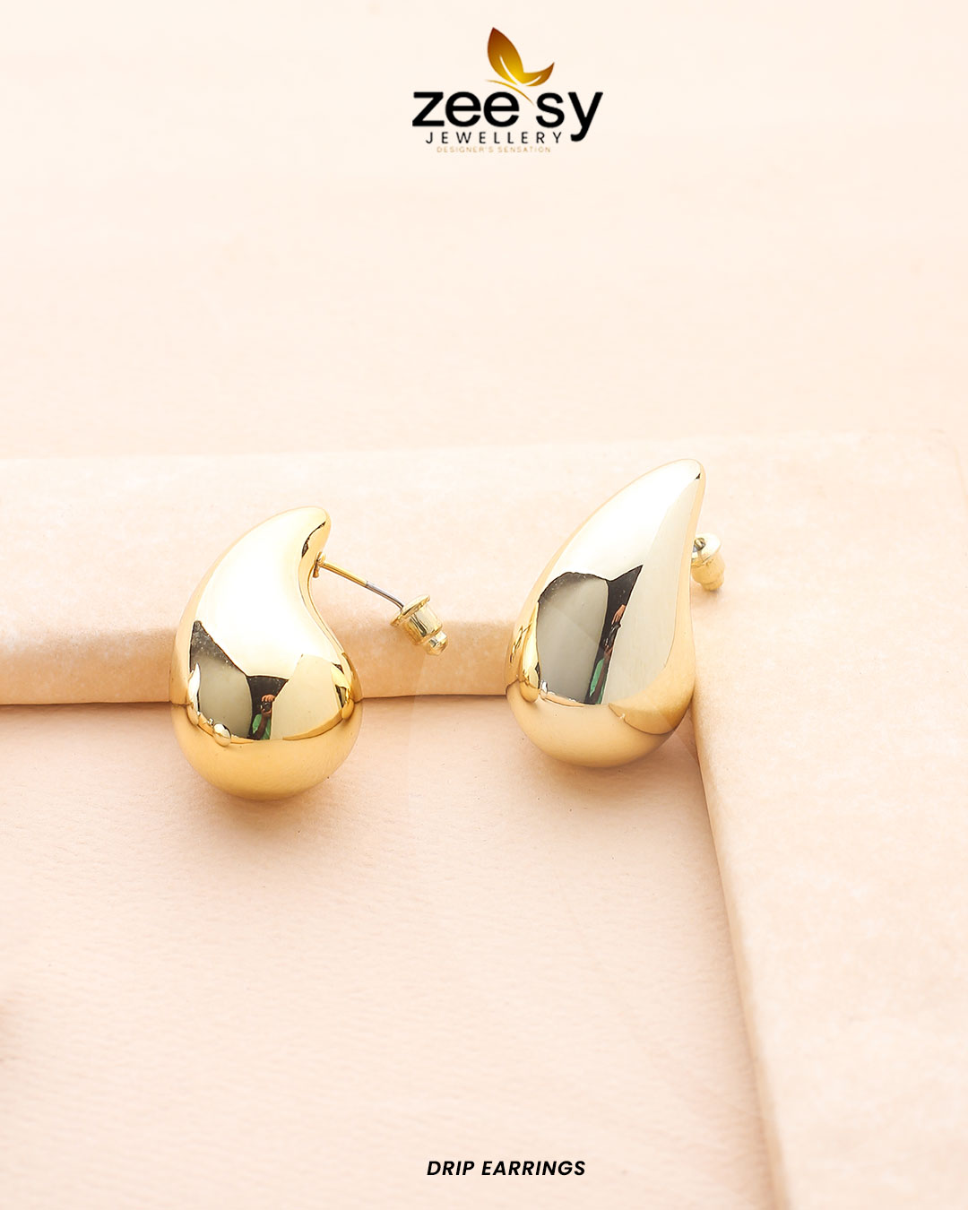 Drip Earrings - House Of Zarish