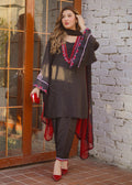 Fozia Khalid | Silk Spire | NOIR - House Of Zarish