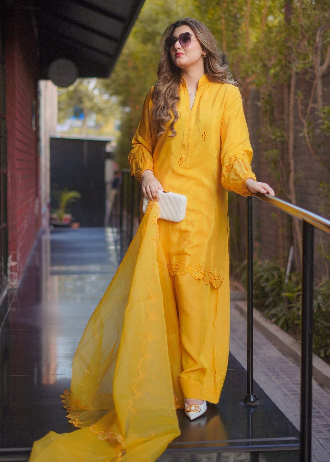 Fozia Khalid | Silk Spire | MARIGOLD - House Of Zarish