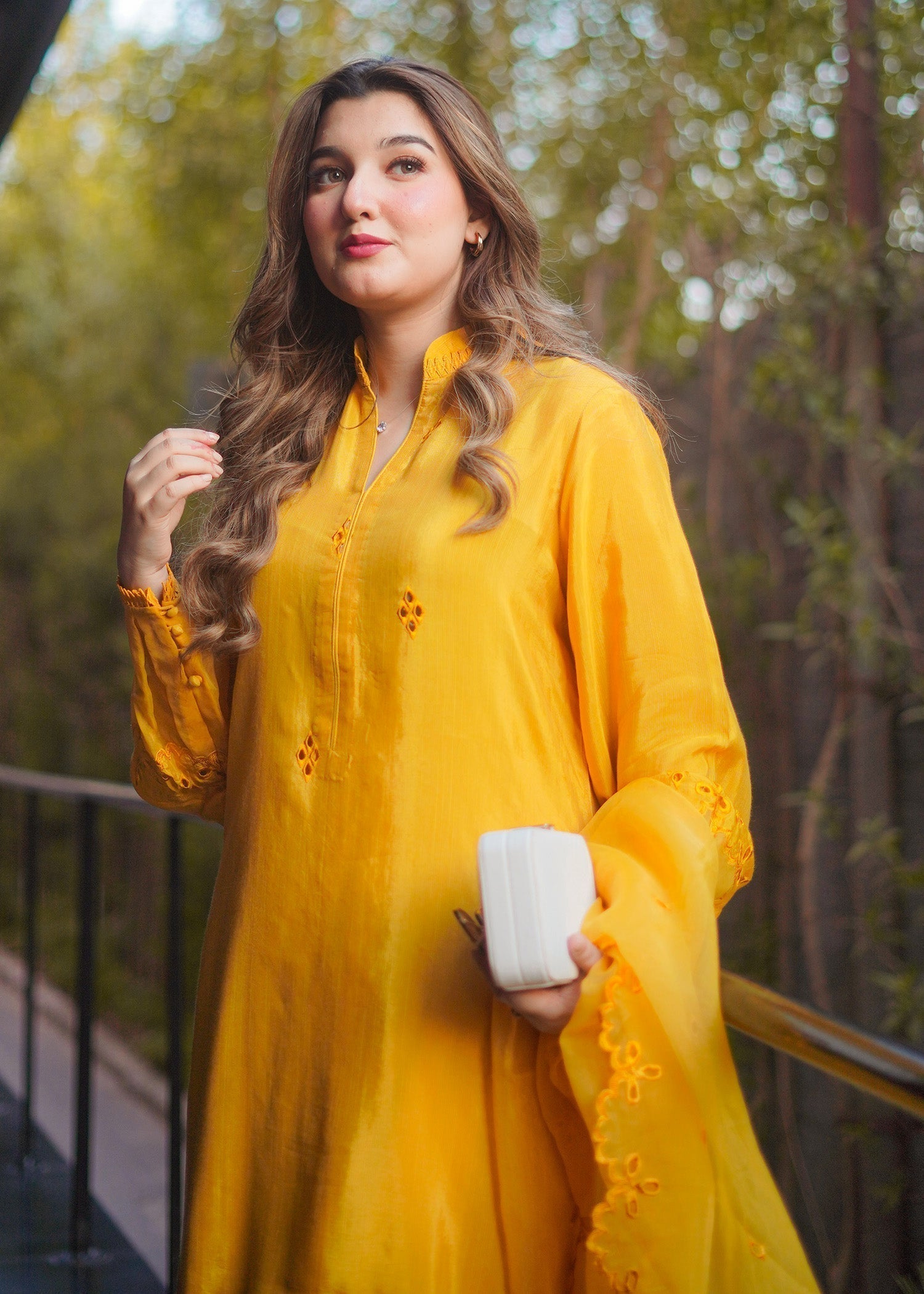 Fozia Khalid | Silk Spire | MARIGOLD - House Of Zarish