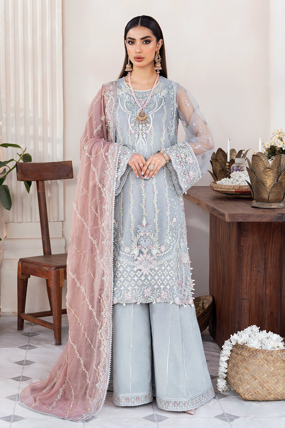Avyana | Nazeen Festive Edit | Mahtaab - House of Zarish