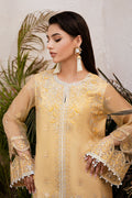Zarposh | Elara Formals | Zard - House Of Anaya