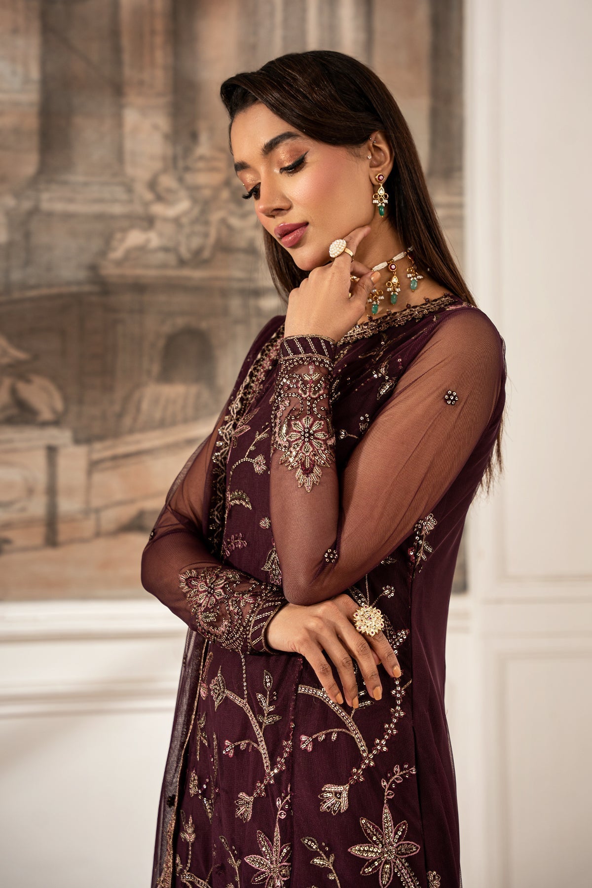 Zarif | Formal Edit 25 | ZFE-06 DAHLIA - House Of Anaya