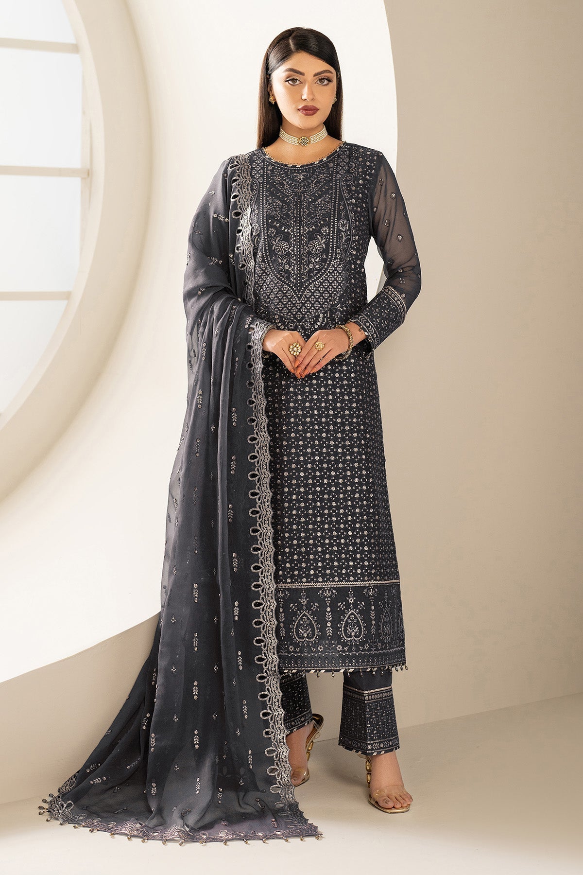 Alizeh | Formals Wear | AF-CH-2189-Akoya