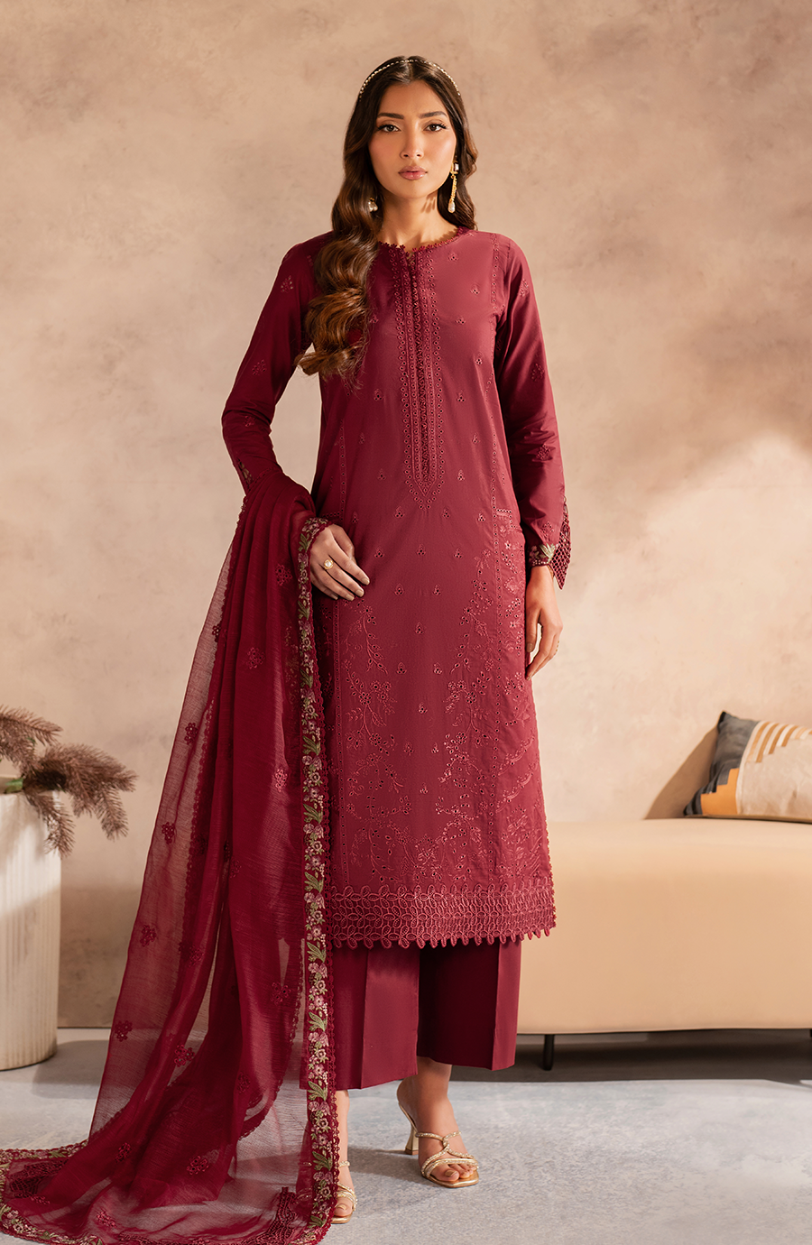 Zarif | Summer Lawn 25 | UNST-LWN-02 SAYAH - House Of Anaya