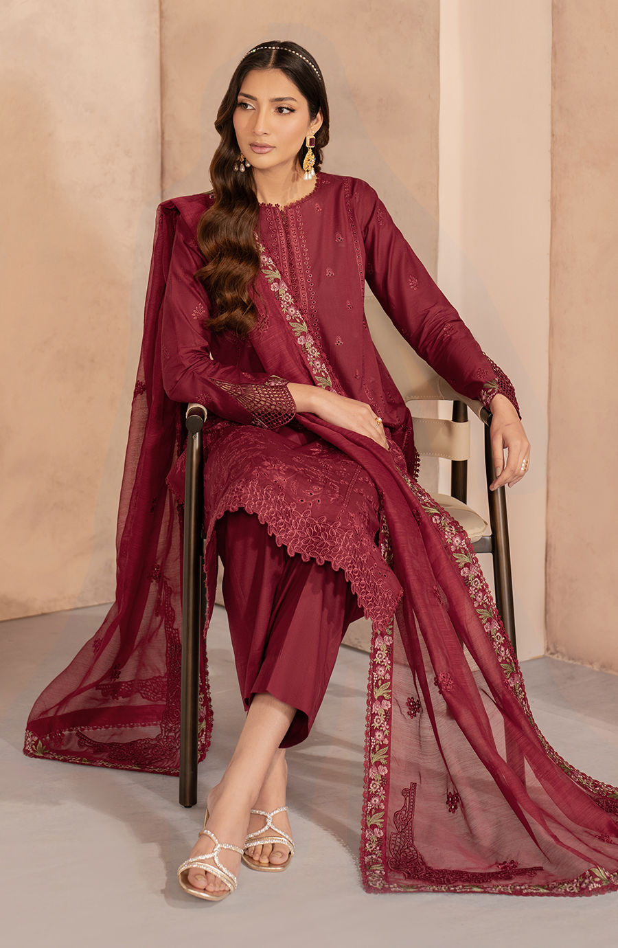 Zarif | Summer Lawn 25 | UNST-LWN-02 SAYAH - House Of Anaya