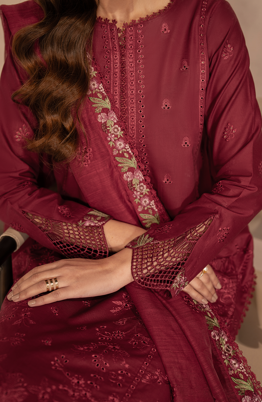 Zarif | Summer Lawn 25 | UNST-LWN-02 SAYAH - House Of Anaya