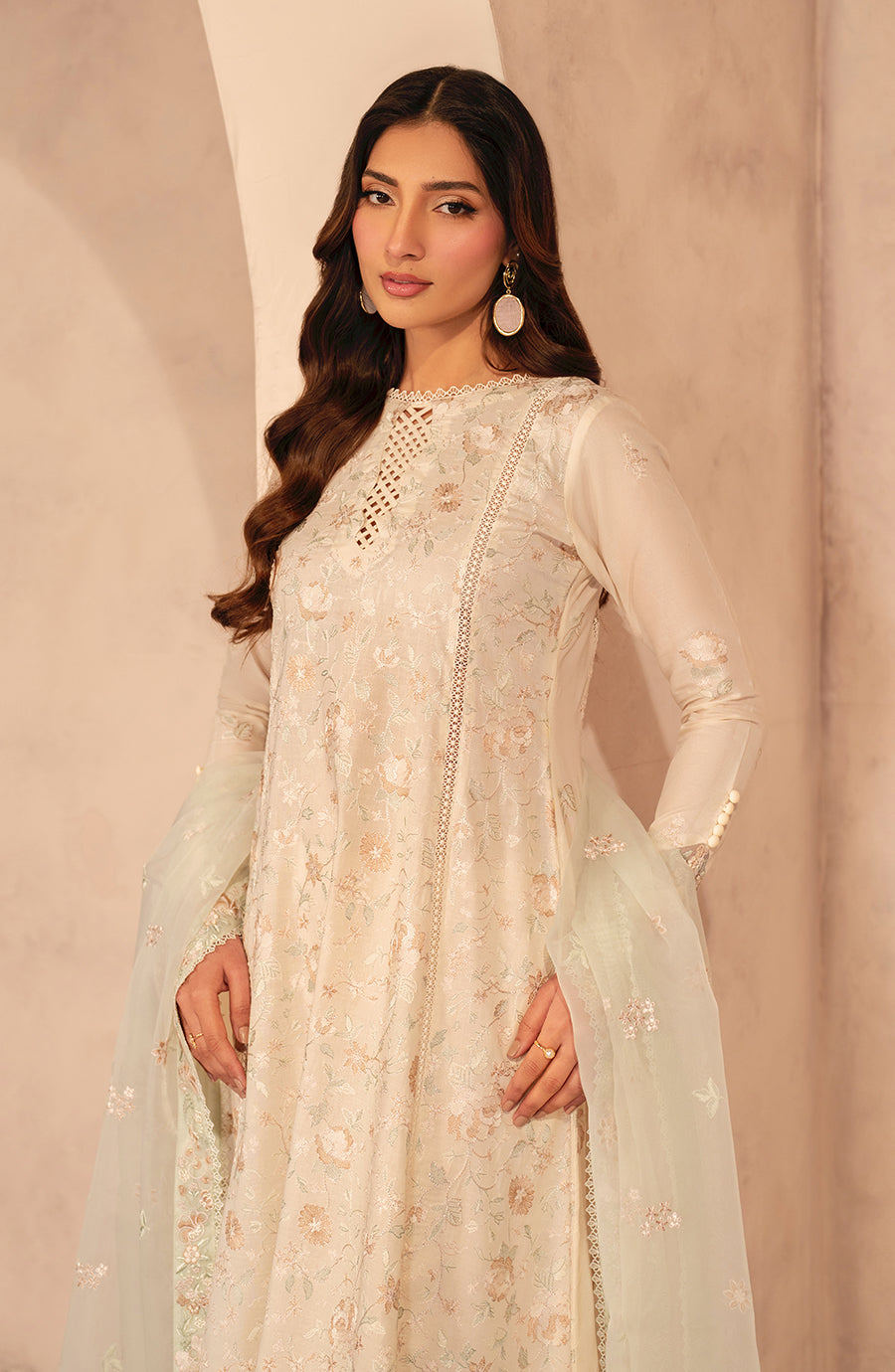Zarif | Summer Lawn 25 |UNST-LWN-01 DAHEER - House Of Anaya