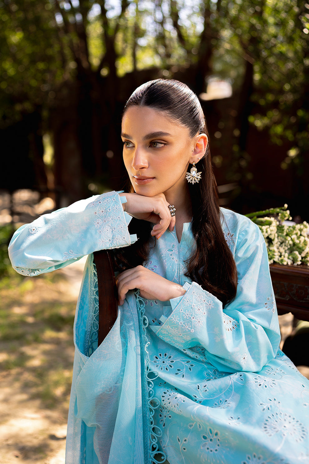 Neeshay | Summer Lines Printkari | OASIS - House Of Anaya