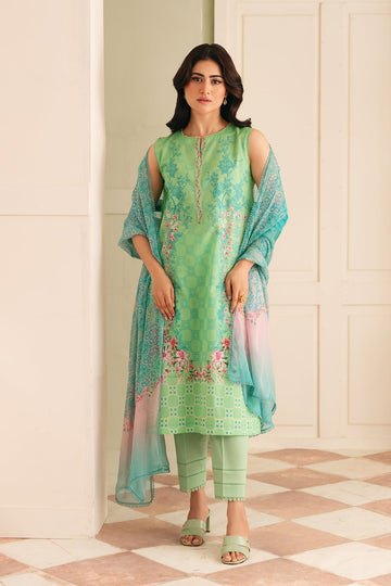 Sahar | Selene 25 | Seafoam Garden - House Of Zarish