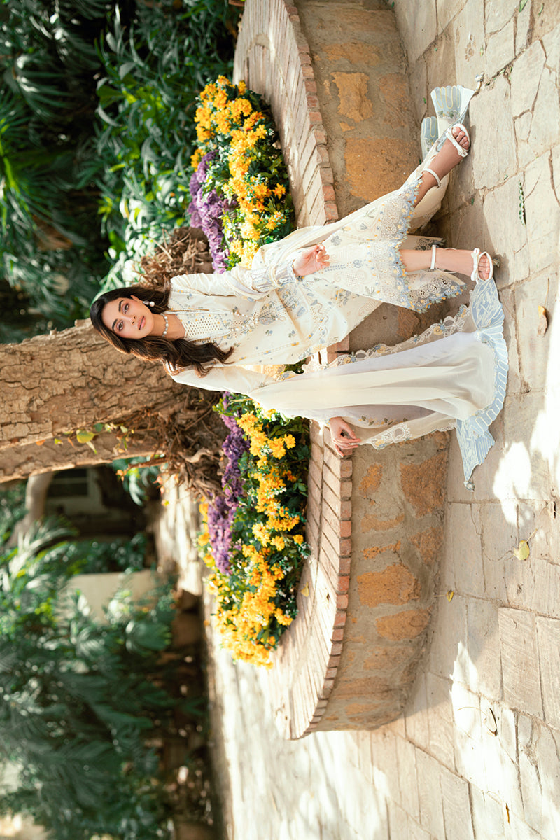 Qalamkar | Luxury Lawn Eid Edit | SB-09 Adeena