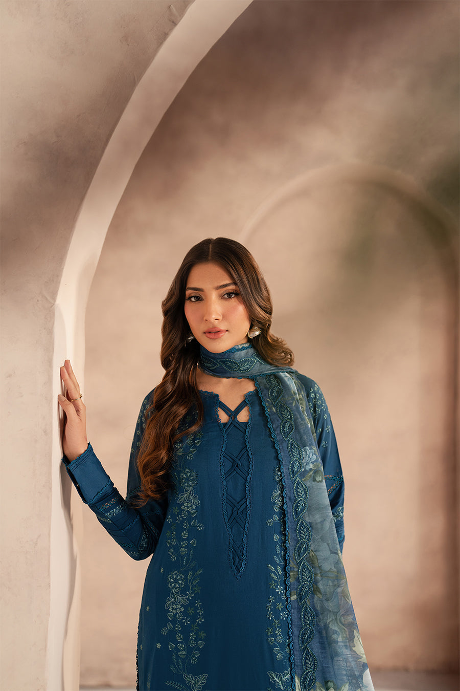 Zarif | Summer Lawn 25 | UNST-LWN-03 MEHMER - House Of Anaya