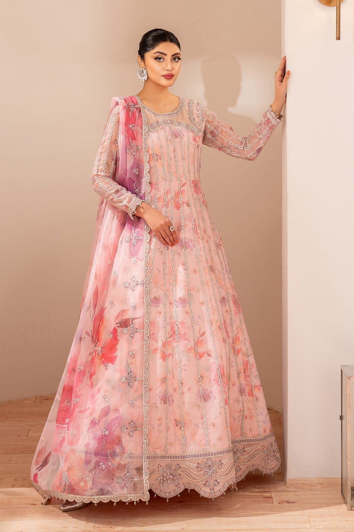 Alizeh | Fleur Chiffon |  AF-CH-2197-Rimayah