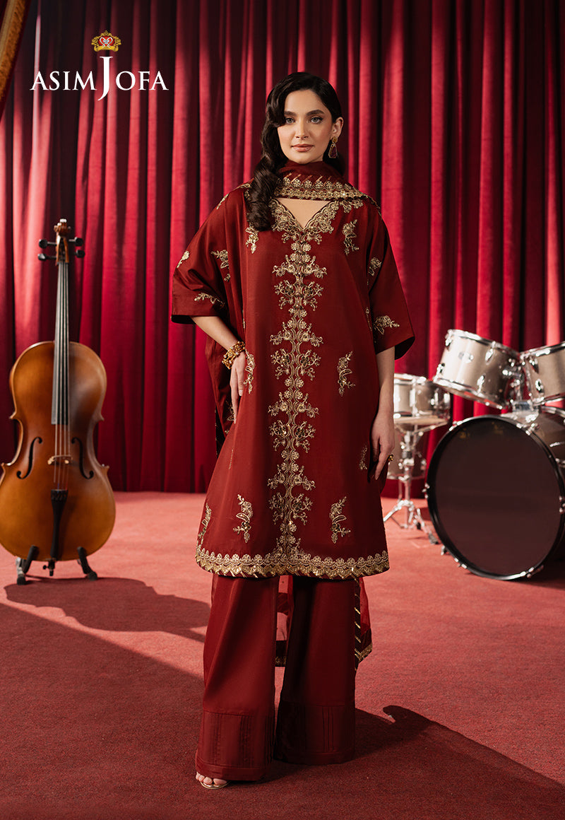 Asim Jofa | Premium Festive | AJPF-12 - House Of Anaya