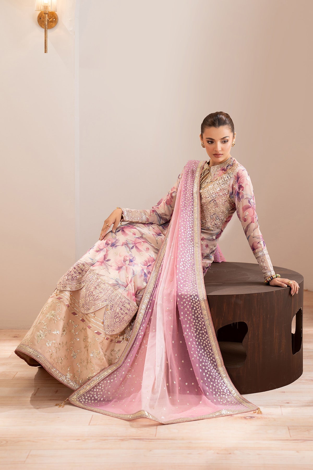 Alizeh | Fleur Chiffon |  AF-CH-2193-Dina