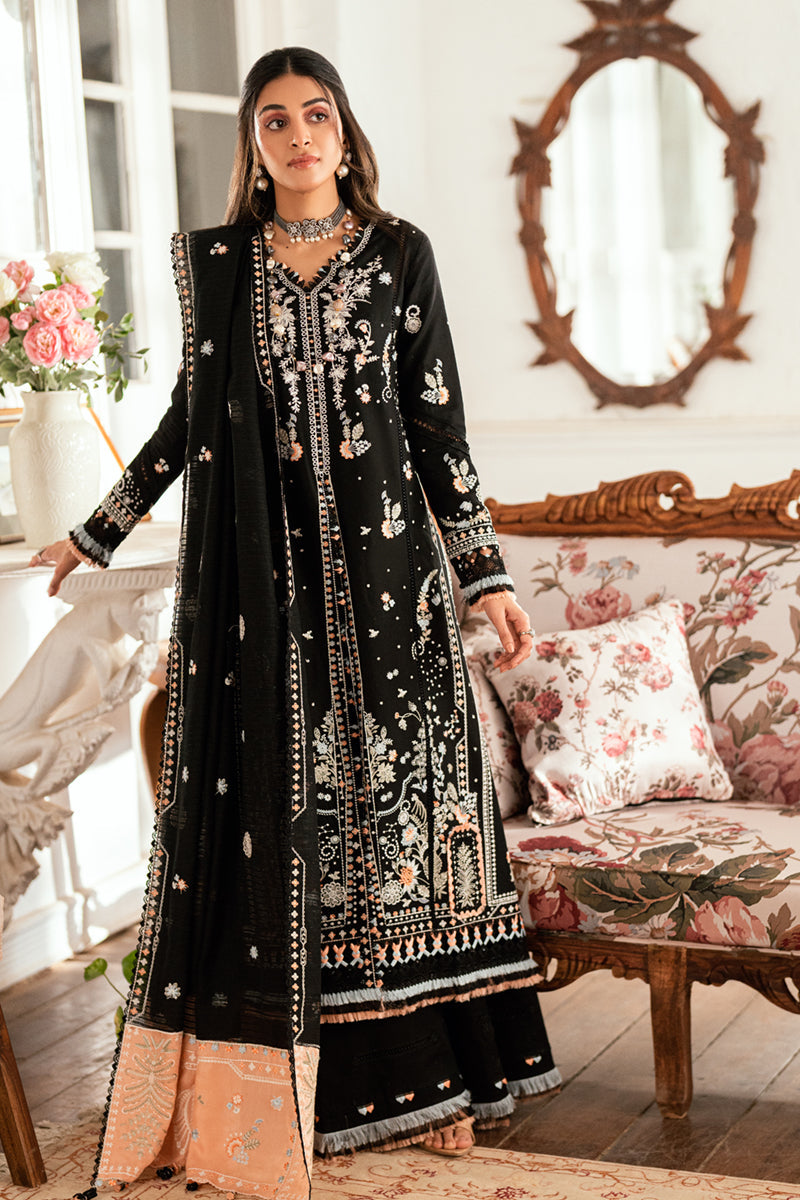 Qalamkar | Luxury Lawn Eid Edit | SB-03 Misha