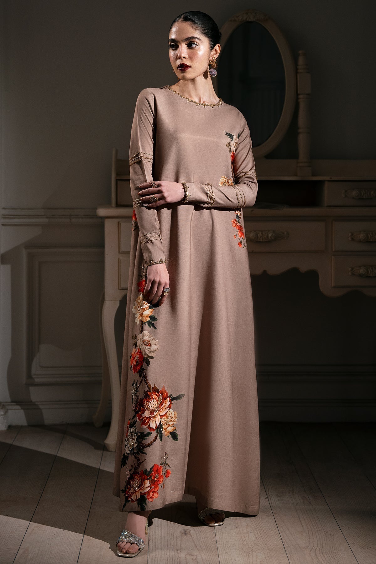 Mina Kashif | Emilie Formals | Koya (Beige)