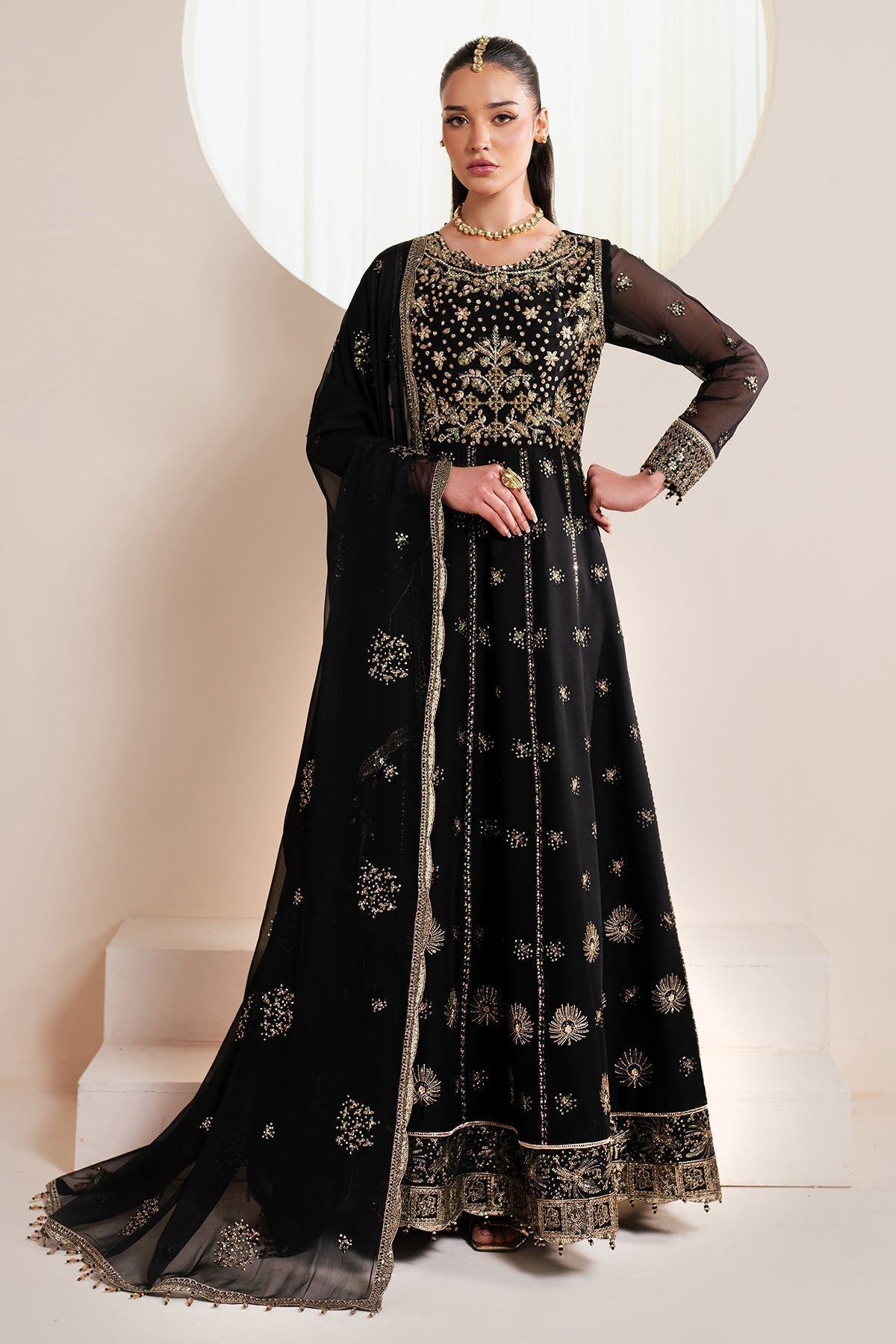Alizeh | Handcrafted Eid Edit 25 | AF-HM-4030-Noir
