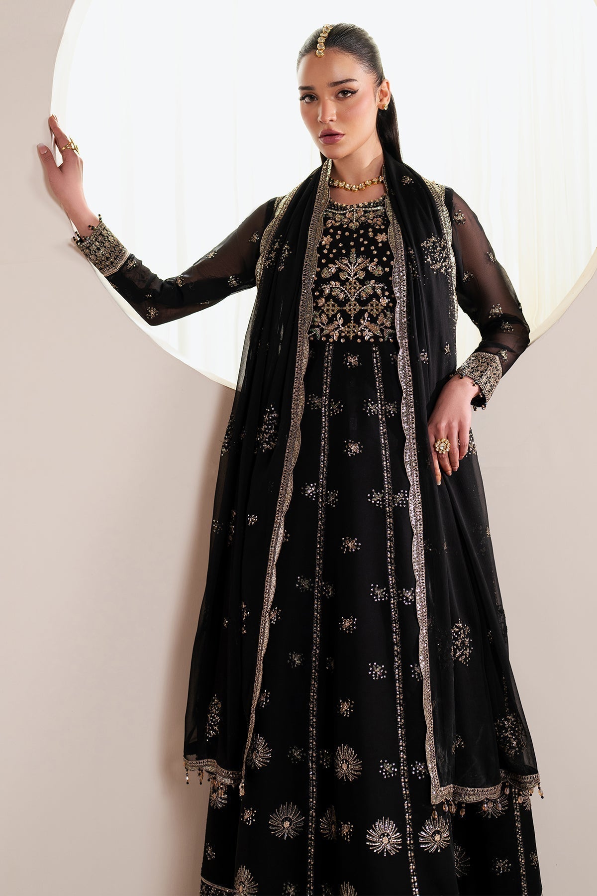 Alizeh | Handcrafted Eid Edit 25 | AF-HM-4030-Noir