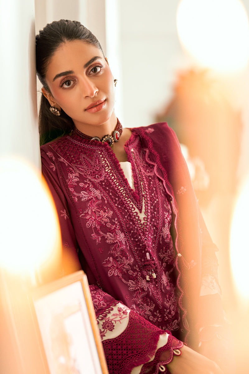 Qalamkar | Luxury Lawn Eid Edit | SB-02 Sameen