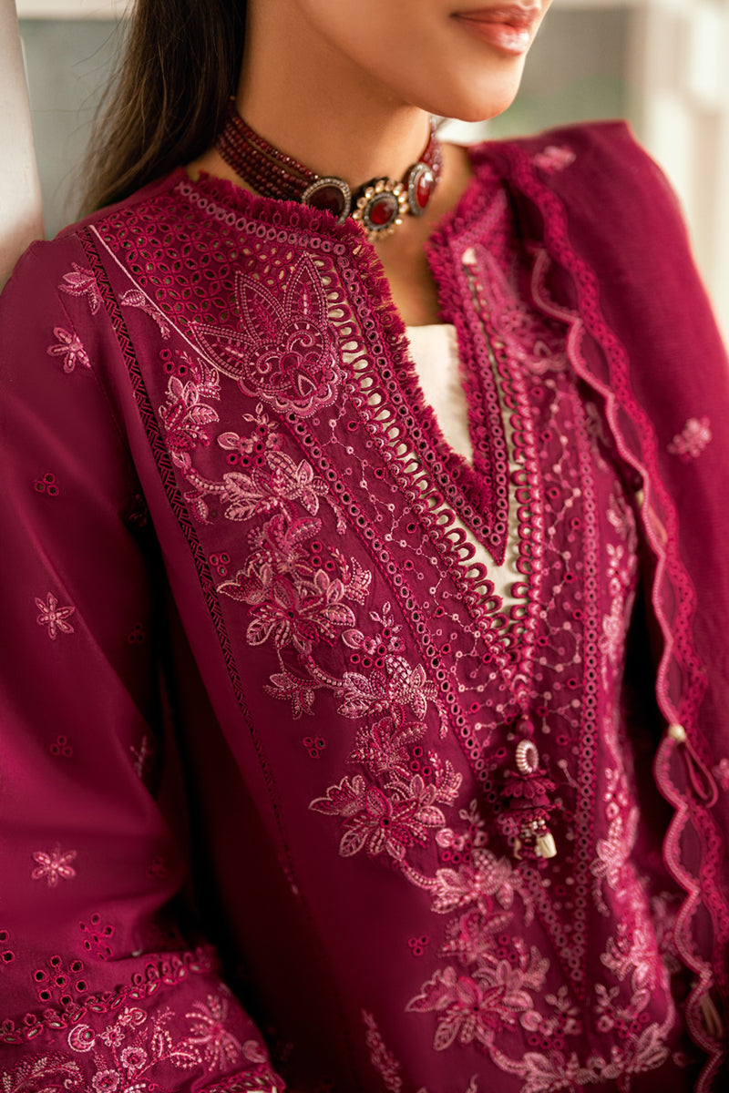 Qalamkar | Luxury Lawn Eid Edit | SB-02 Sameen