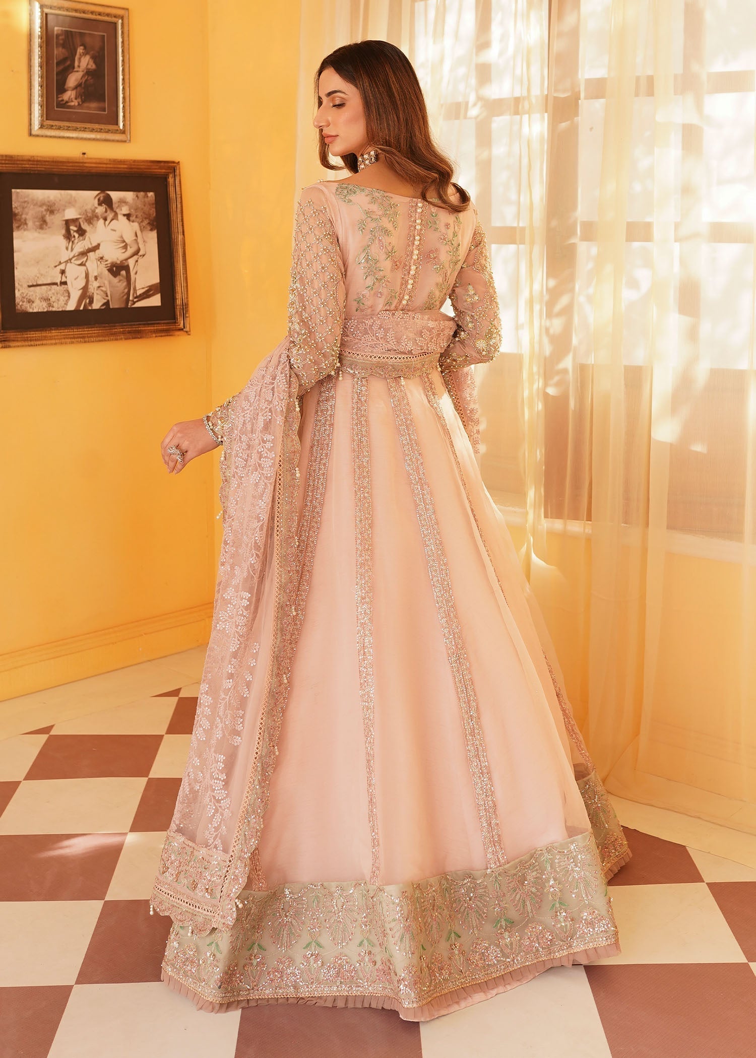 Mehak Yaqoob | Serene Vol 3 | Salmon Pink - House Of Zarish