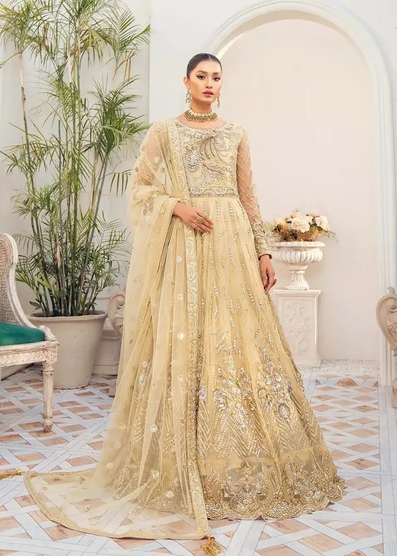 Akbar Aslam | Libas-e-Khas | Citrine - House Of Anaya