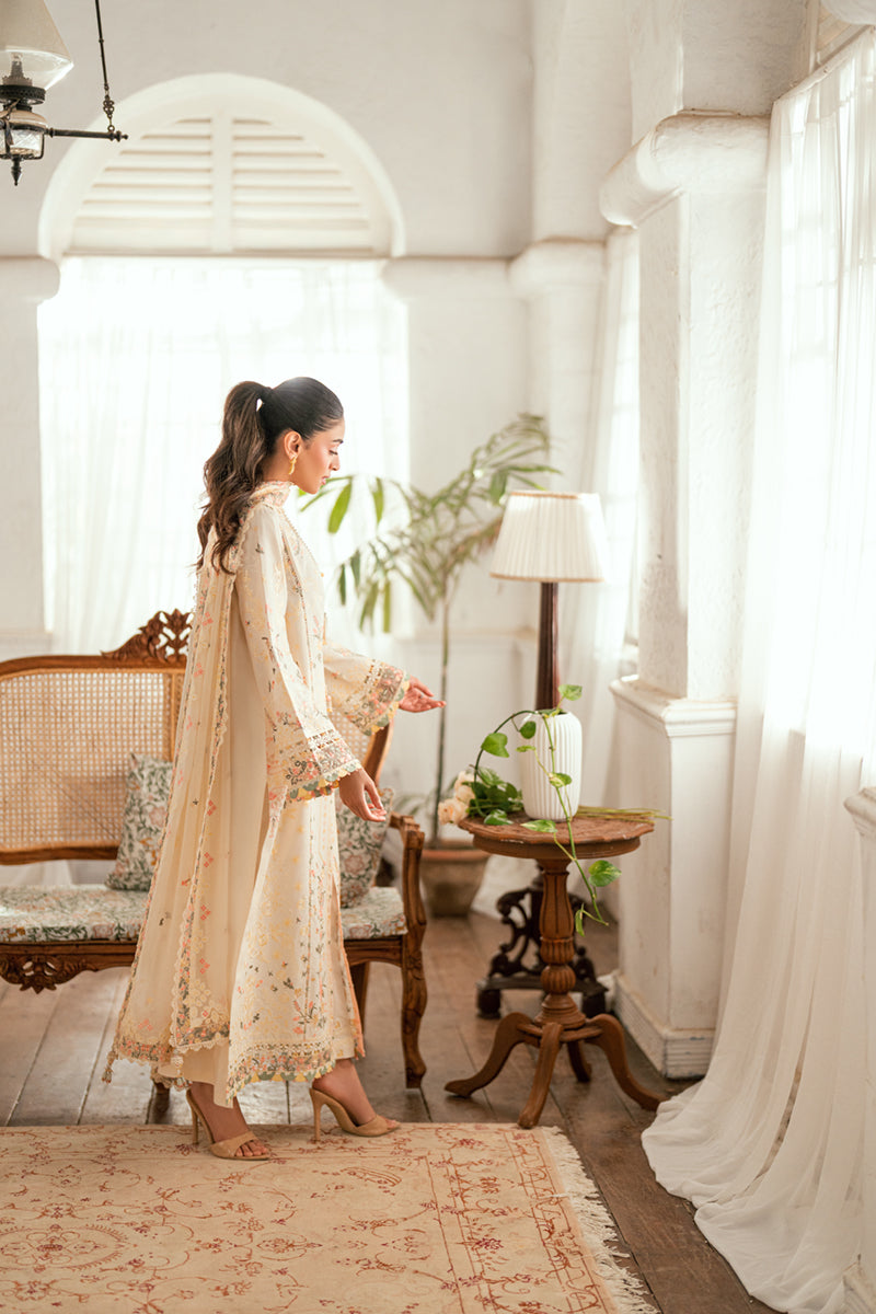 Qalamkar | Luxury Lawn Eid Edit | SB-01 Rina
