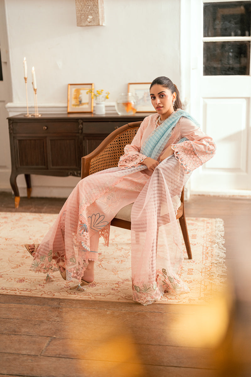 Qalamkar | Luxury Lawn Eid Edit | SB-05 Aleeza