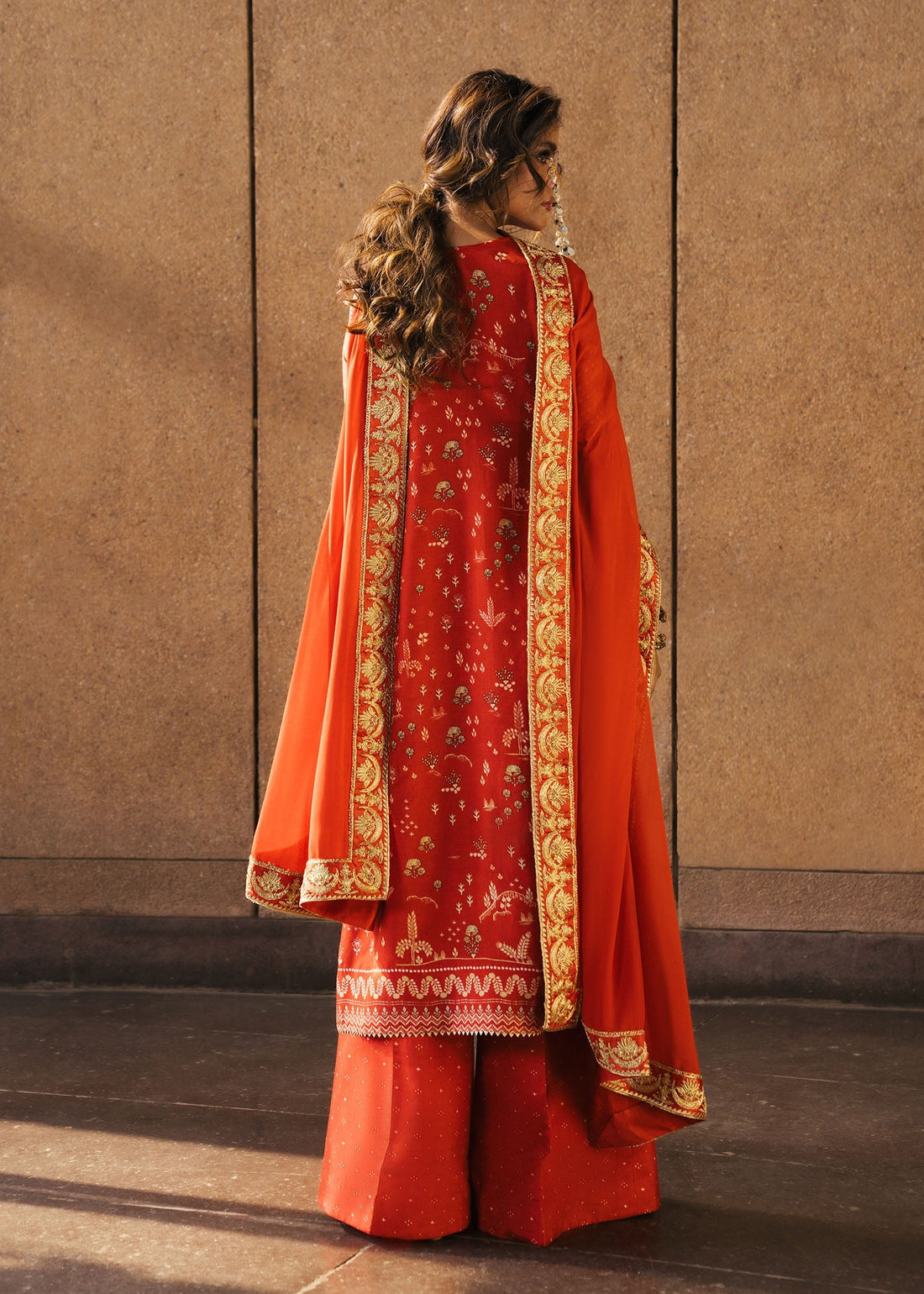 Crimson | Crimson Eid Prints | Patakha - Scarlet