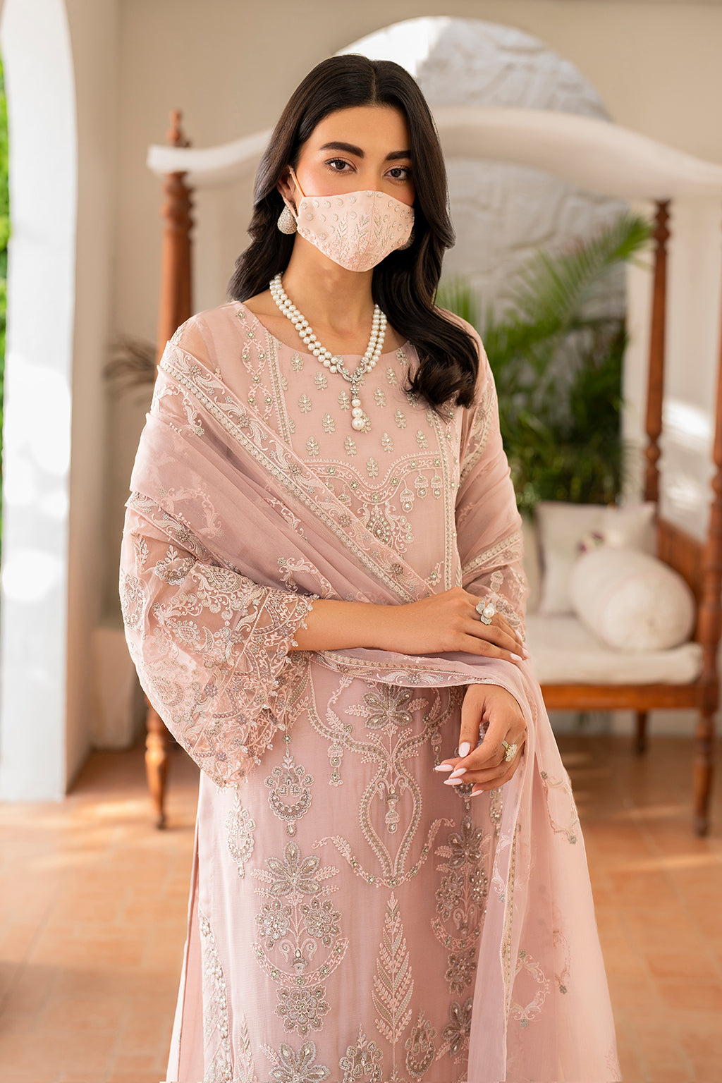 Flossie | Naqsh Formals | S-1403 (A) - House Of Hania
