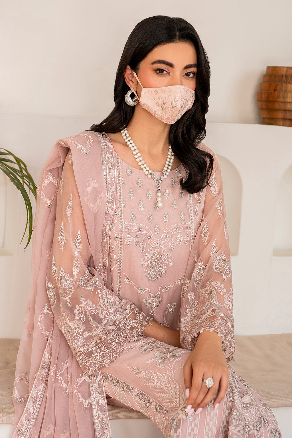 Flossie | Naqsh Formals | S-1403 (A) - House Of Hania