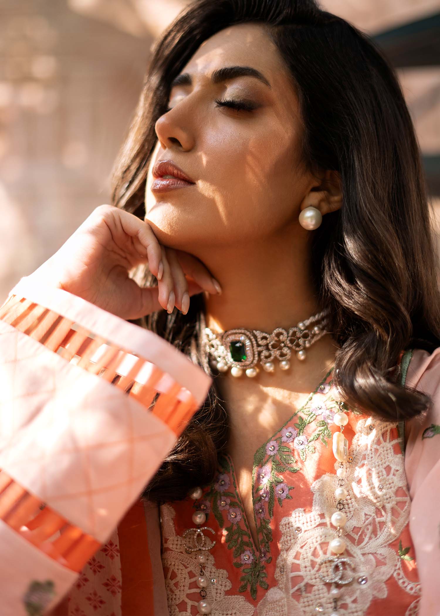Fozia Khalid | Blossom Festive Lawn 25 | Zinnia - House Of Zarish