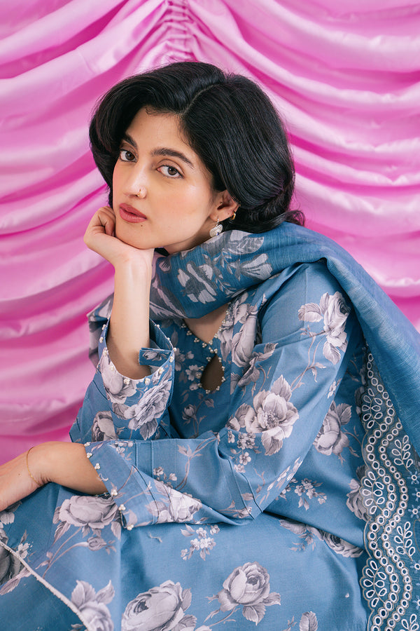Ayzel | Renisa Lawn Collection | POSY - House Of Anaya