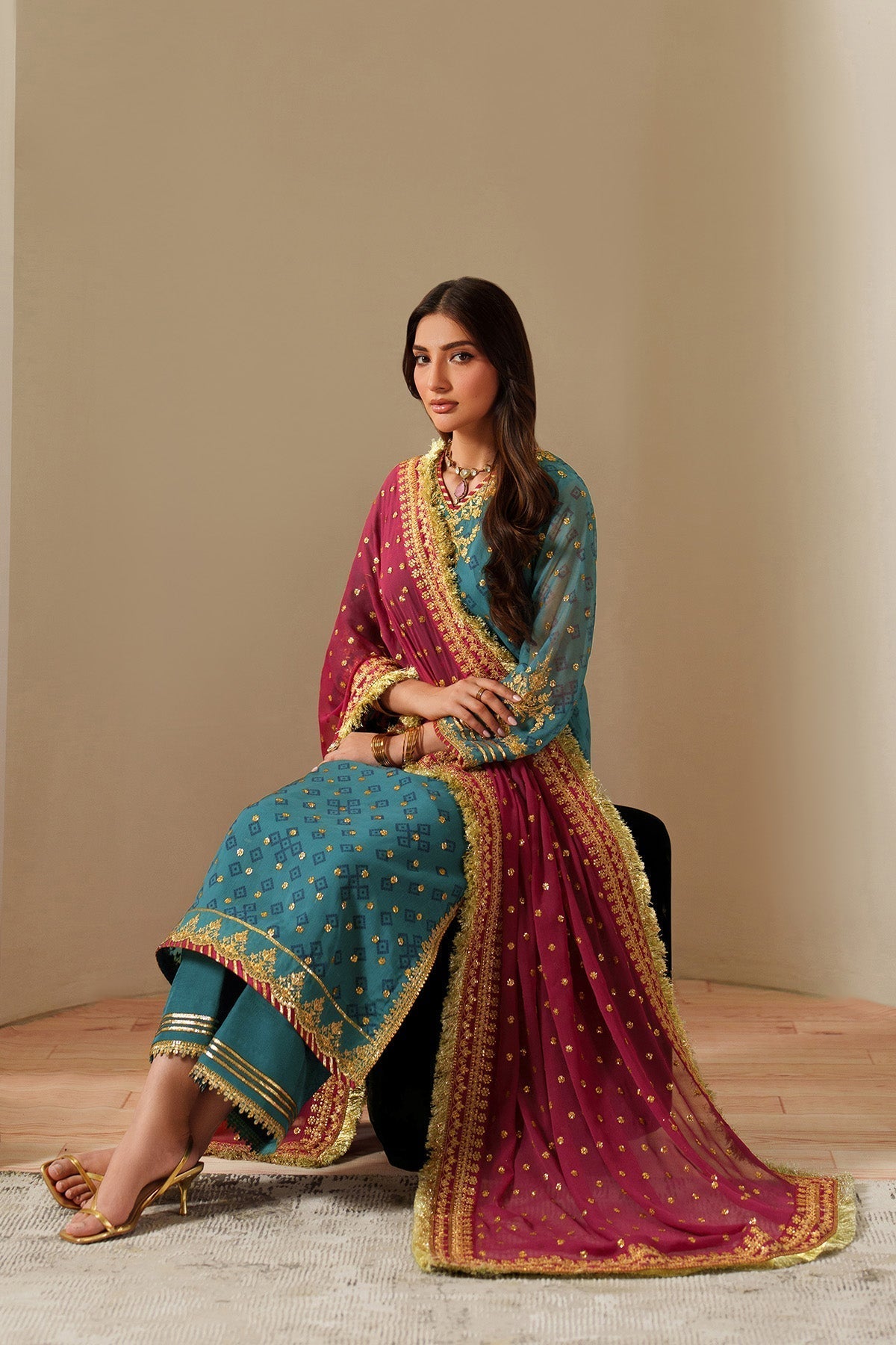 Alizeh | Fleur Chiffon |  AF-CH-2192-Elaira