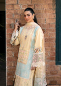 Fozia Khalid | Blossom Festive Lawn 25 | Primrose - House Of Zarish