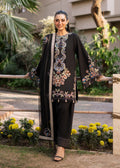 Fozia Khalid | Blossom Festive Lawn 25 | Black viola - House Of Zarish