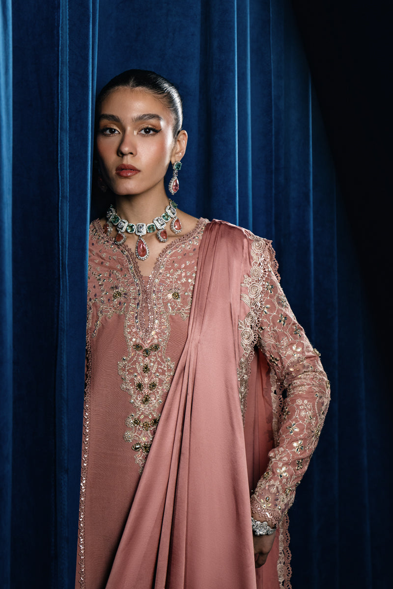 Qalamkar | Luxe Pret | CR-01 NYLA - House Of Anaya