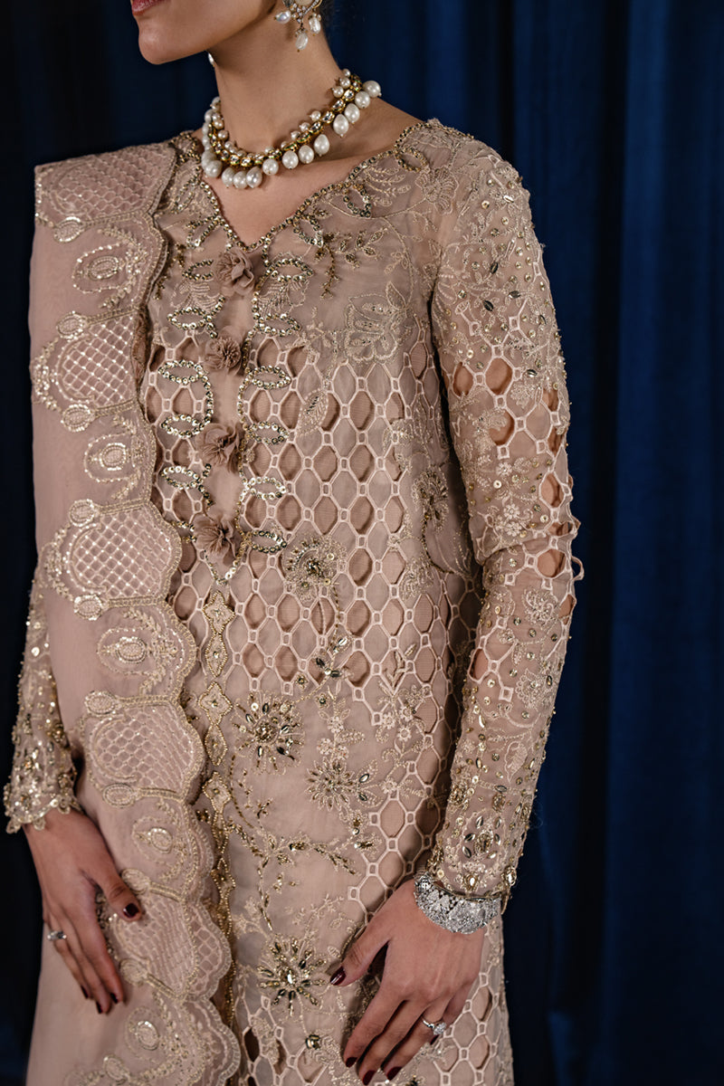 Qalamkar | Luxe Pret | CR-02 MARIYA - House Of Anaya