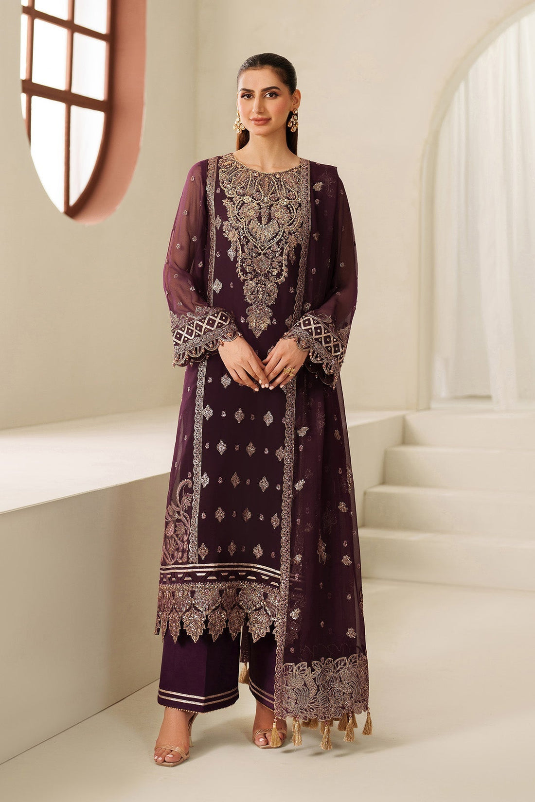 Alizeh | Reena Handmade 25 | AF-HM-4053-Tehwar