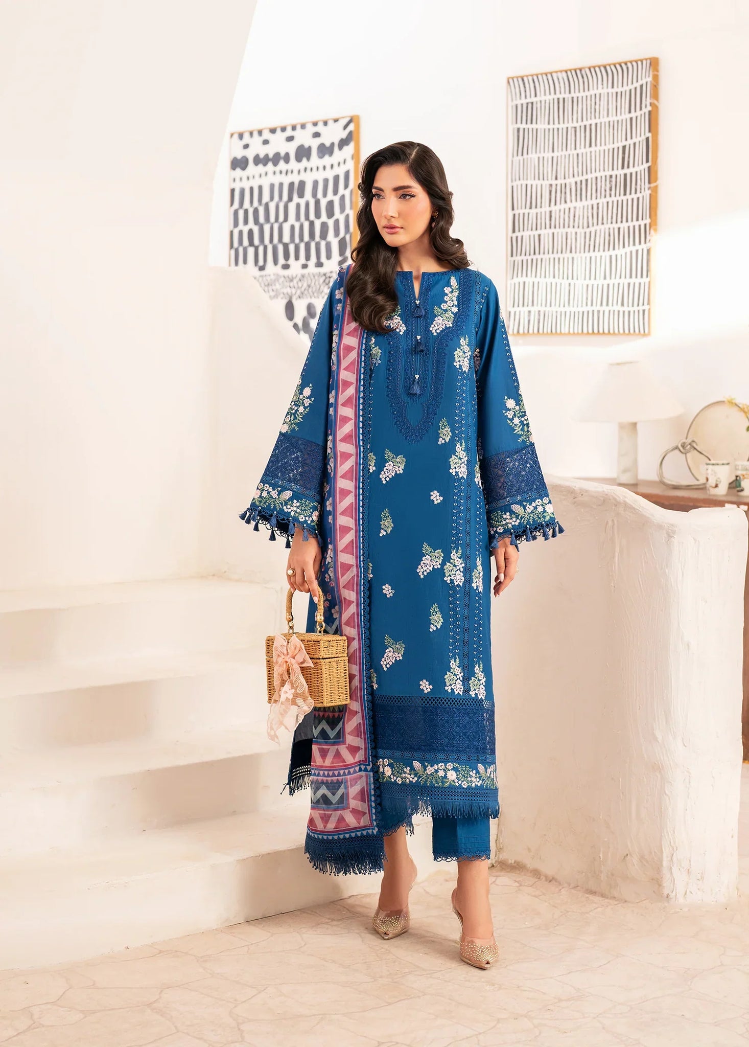 Sifa | Luxury Lawn Stitched | Neelaab