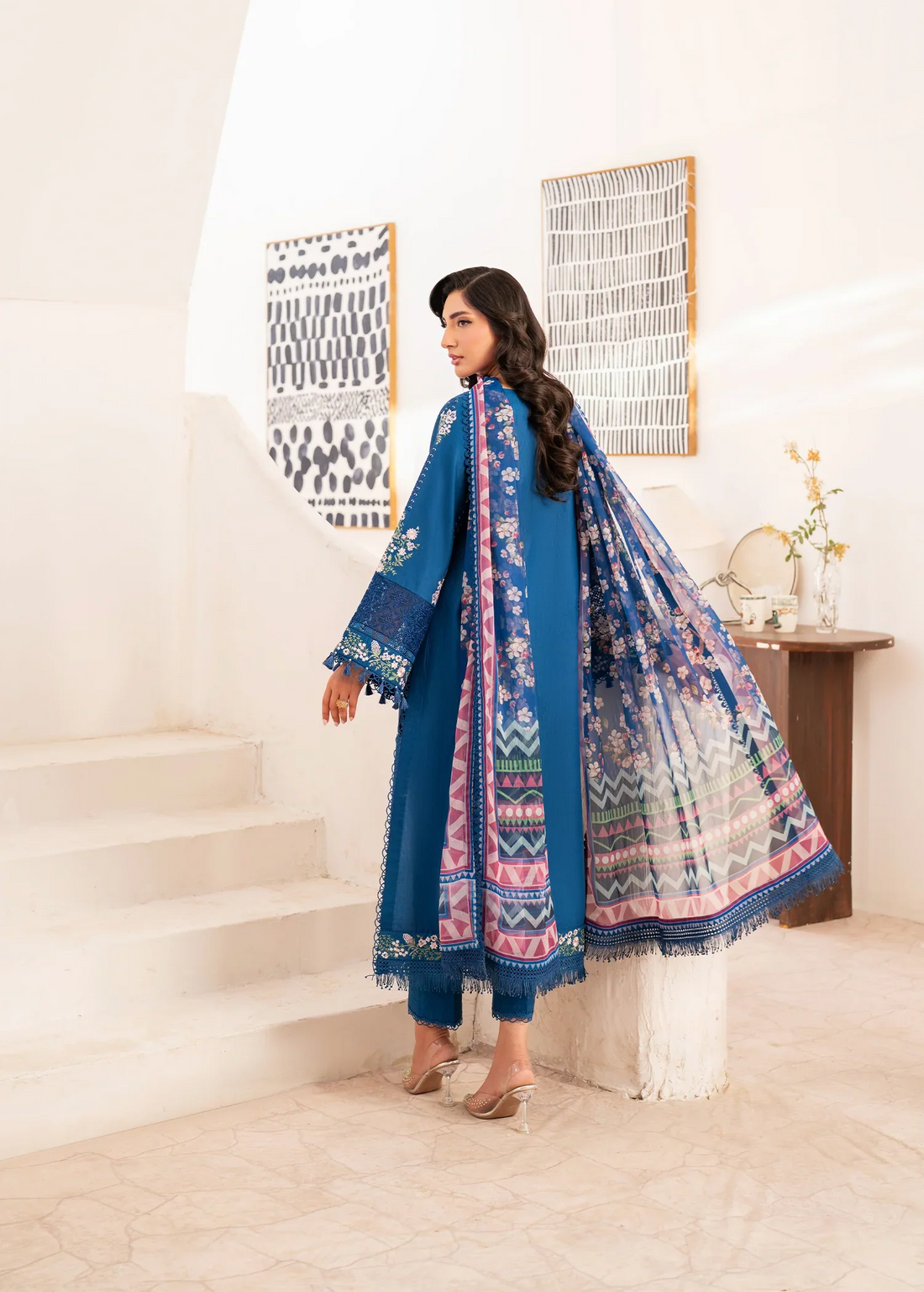 Sifa | Luxury Lawn Stitched | Neelaab