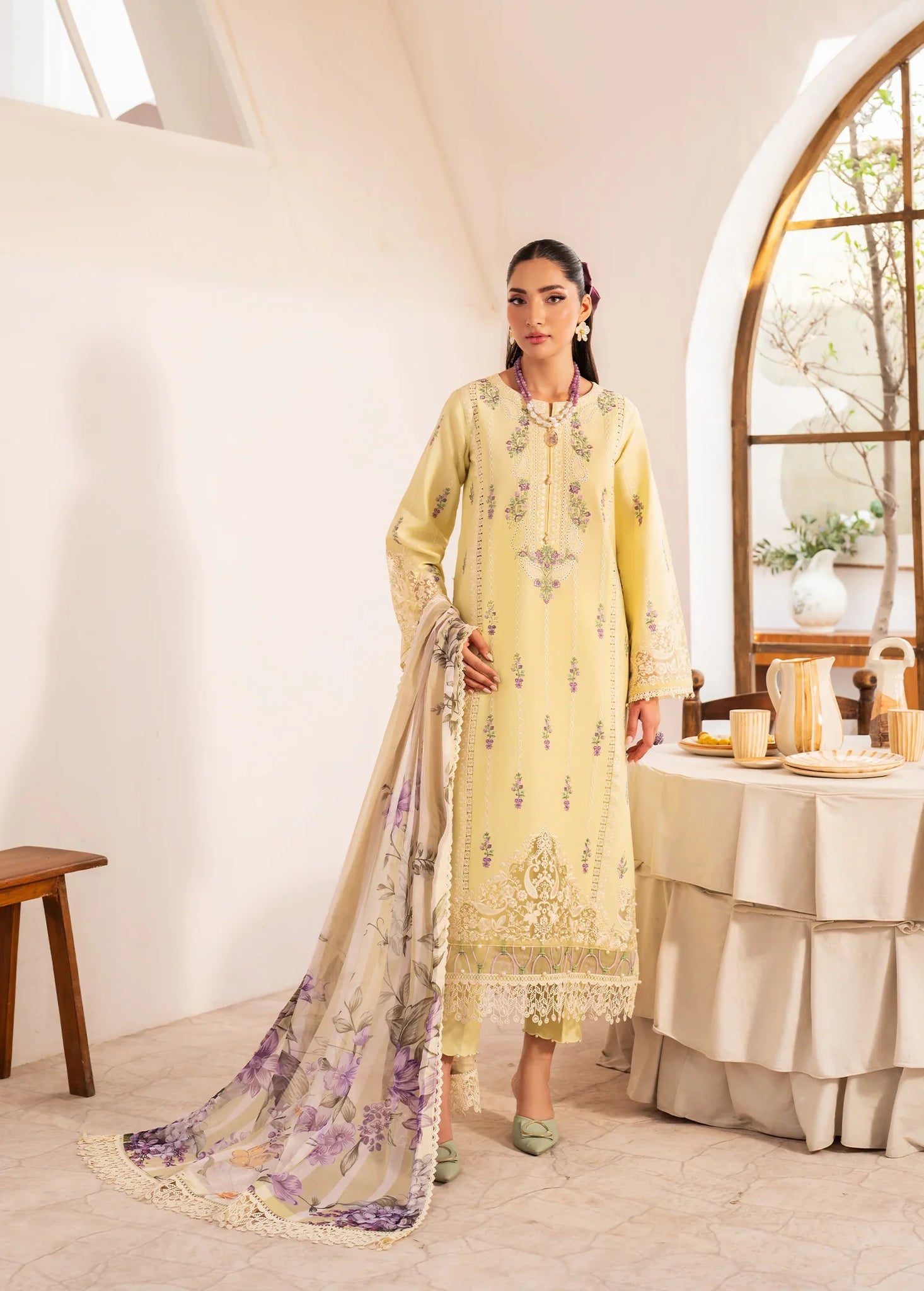 Sifa | Luxury Lawn Stitched | Mehr