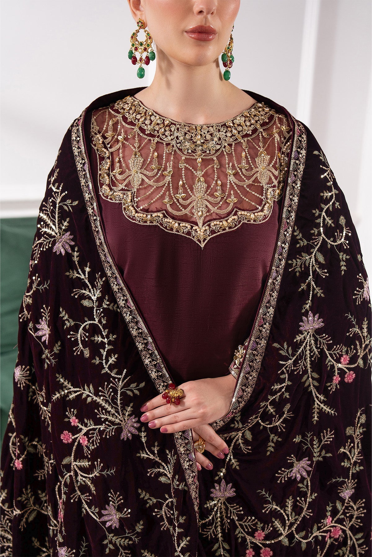 Raeesa Premium | Noirah Velvet | NV-005