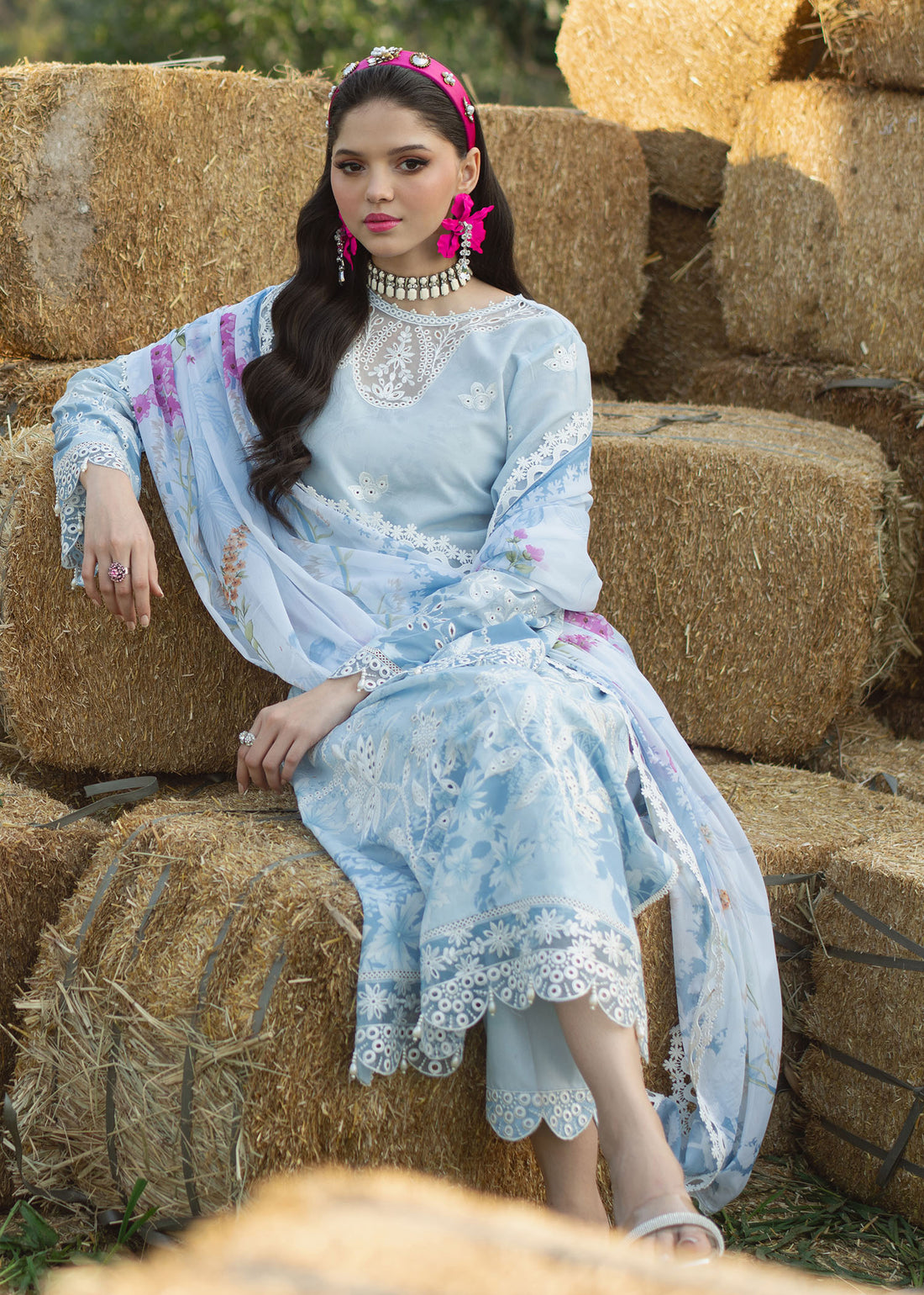 Sardinia | Printkari Lawn Edit 25 | Iris