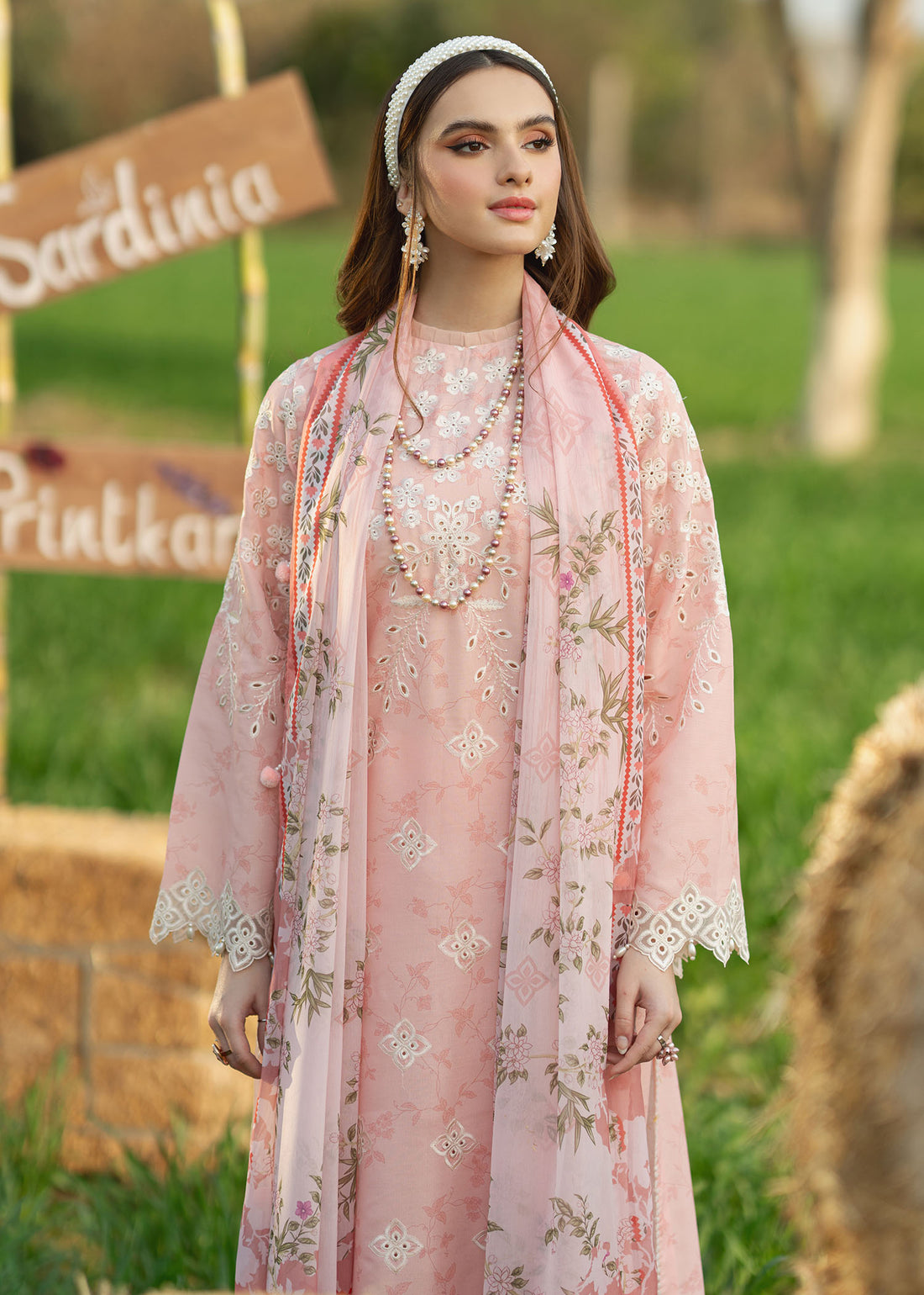 Sardinia | Printkari Lawn Edit 25 | Dahlia