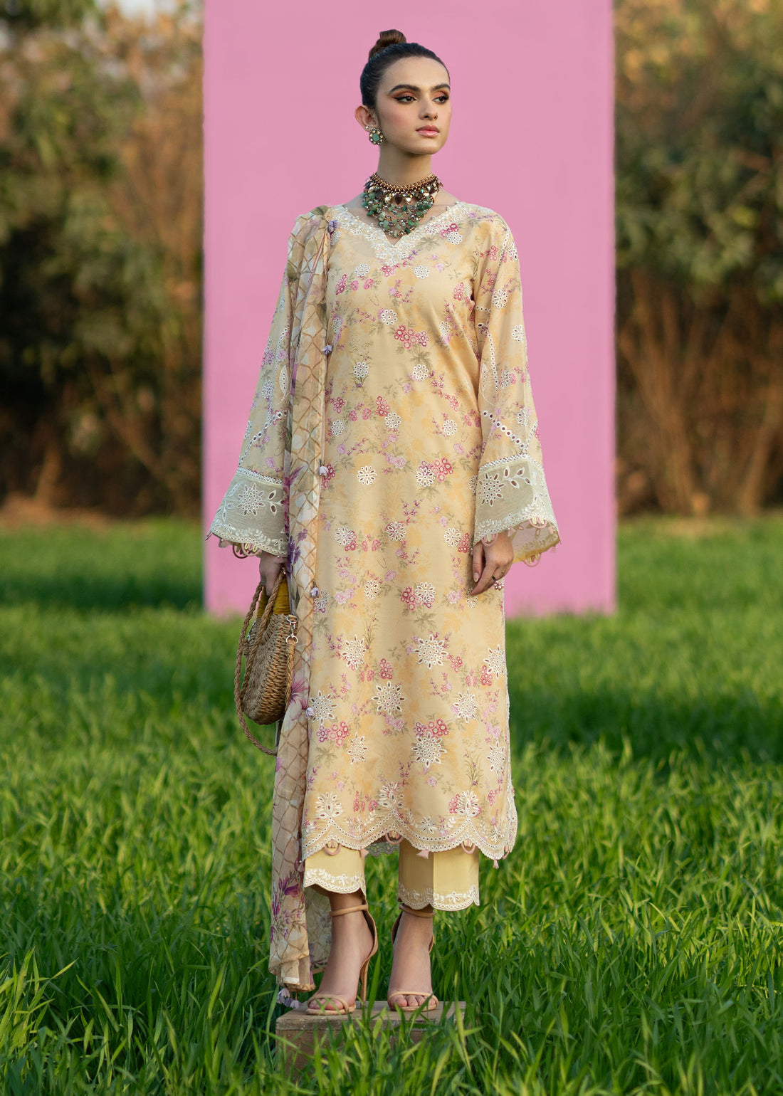Sardinia | Printkari Lawn Edit 25 |  Sunflower