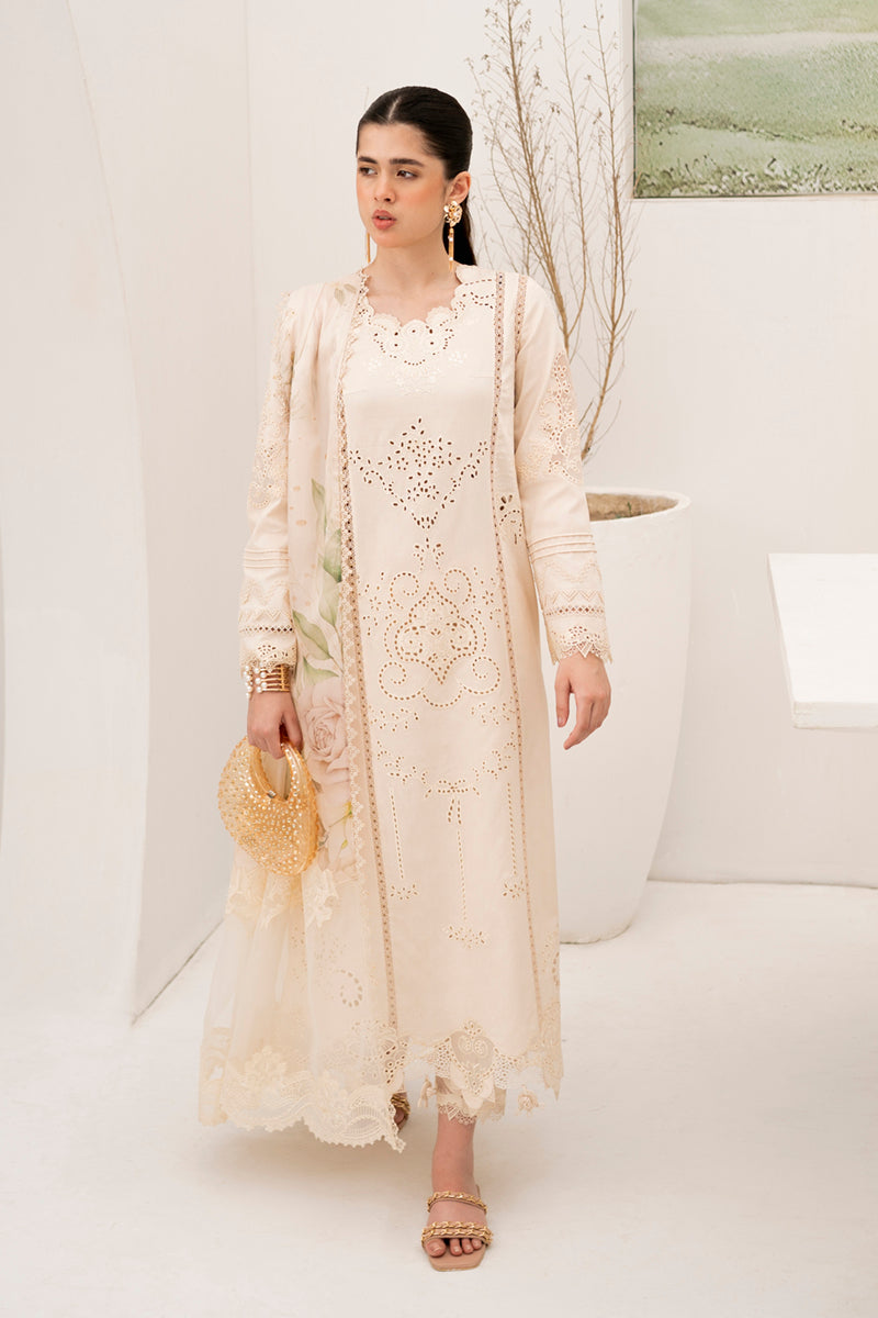 Qalamkar | Casual Pret Lawn | NM-05 LILA