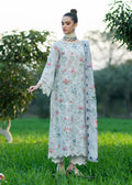 Sardinia | Printkari Lawn Edit 25 |  Silver Bush