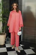 Sahar | Ready to Wear Basics | Sunset Coral - House of Zarish